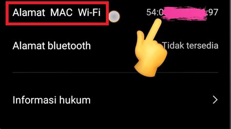 Cara Ketahui Mac Address Wifi Ponsel